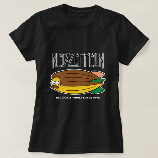 Ned Zeppelin Led Flanders Active T-Shirt (Design voorkant)