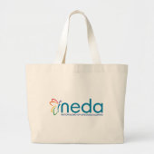 NEDA Logo & Butterfly Canvas tas (Voorkant)