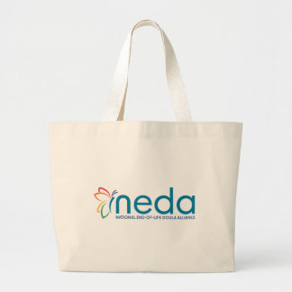NEDA Logo & Butterfly Canvas tas