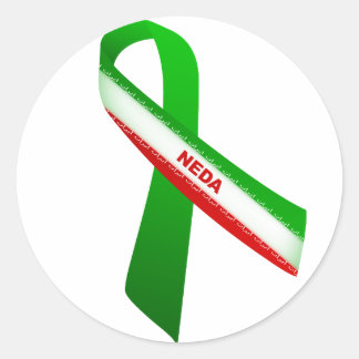 Neda Ronde Sticker