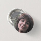 NEDA SOLTANI, Neda Ronde Button 3,2 Cm (Voorkant /achterkant)