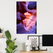 Neder Antelope Canyon Poster (Thuiskantoor)