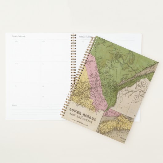 Neder-Canada en New Brunswick Planner (Display)