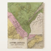 Neder-Canada en New Brunswick Planner (Achterkant)