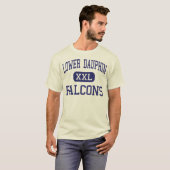 Neder-Dauphin Falcons Middle Hummelstown T-shirt (Voorkant volledig)