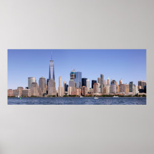 Neder-Manhattan Panorama-Poster Poster