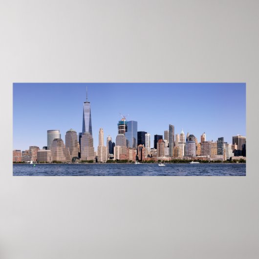 Neder-Manhattan Panorama-Poster Poster (Voorkant)