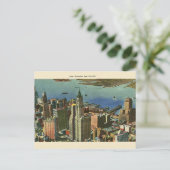 Neder-Manhattan-reisbriefkaart Briefkaart (Staand voorkant)