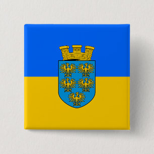 Neder-Oostenrijk, Oostenrijk Vierkante Button 5,1 Cm