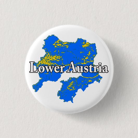 Neder-Oostenrijk Ronde Button 3,2 Cm (Voorkant)