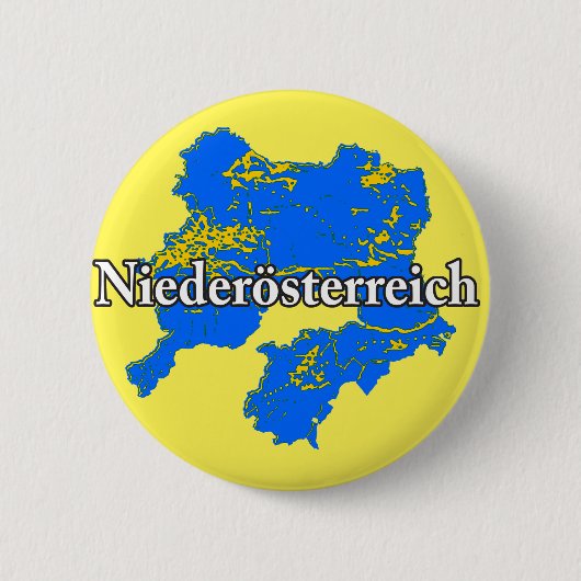 Neder-Oostenrijk Ronde Button 5,7 Cm (Voorkant)