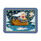 NEDERCH SHOE SANTA SHIP, ICEBERGS, WHALE, TEDDY BE MAGNEET (Horizontaal)
