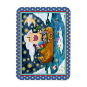 NEDERCH SHOE SANTA SHIP, ICEBERGS, WHALE, TEDDY BE MAGNEET (Verticaal)