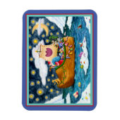 NEDERCH SHOE SANTA SHIP, ICEBERGS, WHALE, TEDDY BE MAGNEET (Verticaal)