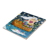 NEDERCH SHOE SANTA SHIP, ICEBERGS, WHALE, TEDDY BE TEGELTJE (Zijkant)