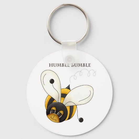 Nederige hommel sleutelhanger (Voorkant)