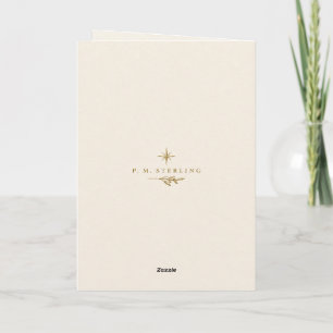 Nederige Kerstkaart van de Geboorte Kaart