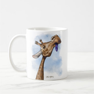 Nederiginge Giraffe Cartoon Koffiemok