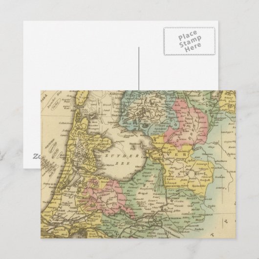 Nederland 4 briefkaart (Voorkant / Achterkant)