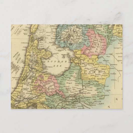 Nederland 4 briefkaart (Voorkant)