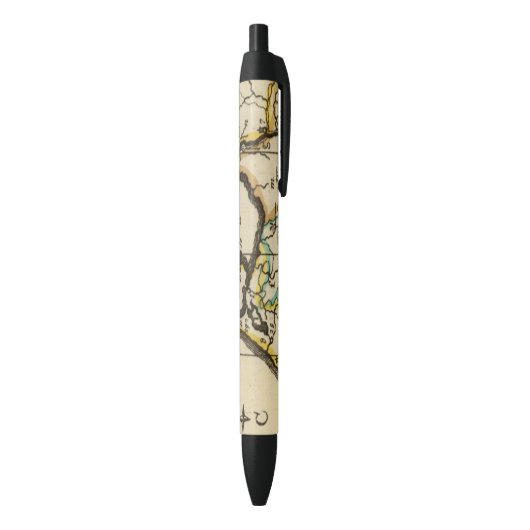 Nederland 4 zwarte inkt pen (Achterkant (Verticaal))