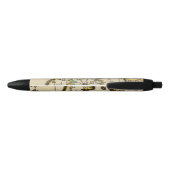 Nederland 4 zwarte inkt pen (Achterkant)