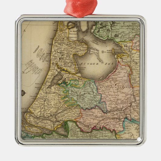Nederland 5 metalen ornament (Voorkant)