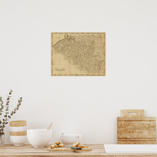 Nederland 6 poster (Keuken)