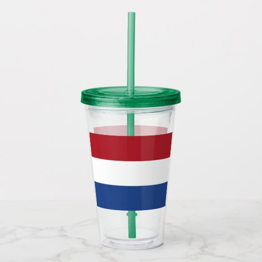 Nederland Acryl Drinkbeker (Voorkant)