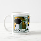  Nederland - Amerika Line poster Koffiemok (Links)