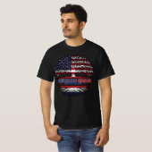 Nederland Amerikaans-Amerikaanse Verenigde Staten  T-shirt (Voorkant volledig)