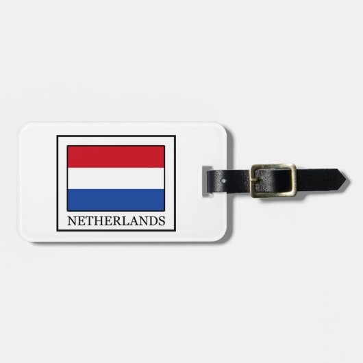 Nederland Bagagelabel (Voorkant horizontaal)