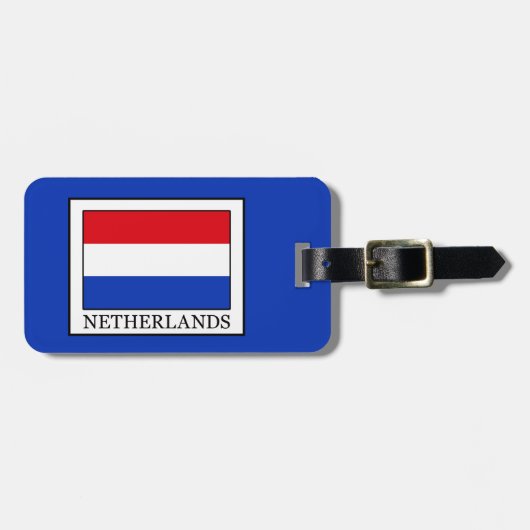 Nederland Bagagelabel (Voorkant horizontaal)
