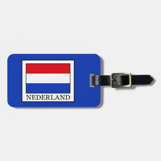 Nederland Bagagelabel (Voorkant horizontaal)