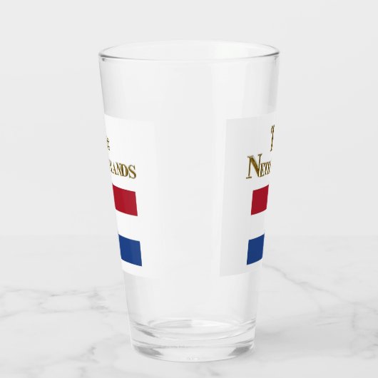 NEDERLAND BEER GLASS GLAS (Links)