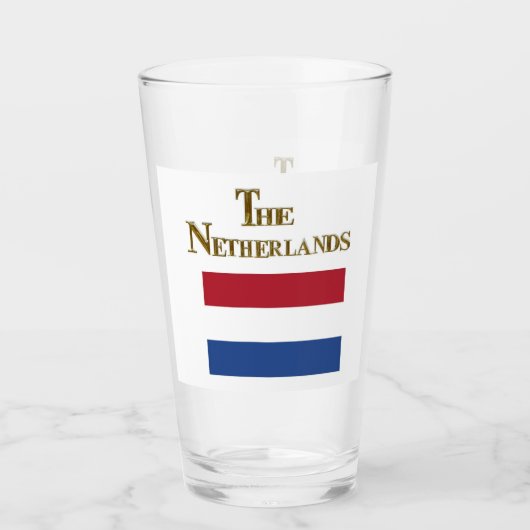 NEDERLAND BEER GLASS GLAS (Voorkant)