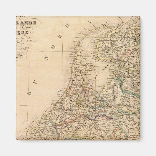 Nederland, België 2 Magneet (Voorkant)