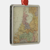 Nederland, België 2 Metalen Ornament (Rechts)