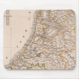 Nederland, België Muismat