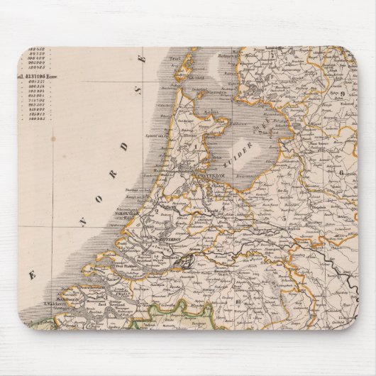 Nederland, België Muismat (Voorkant)