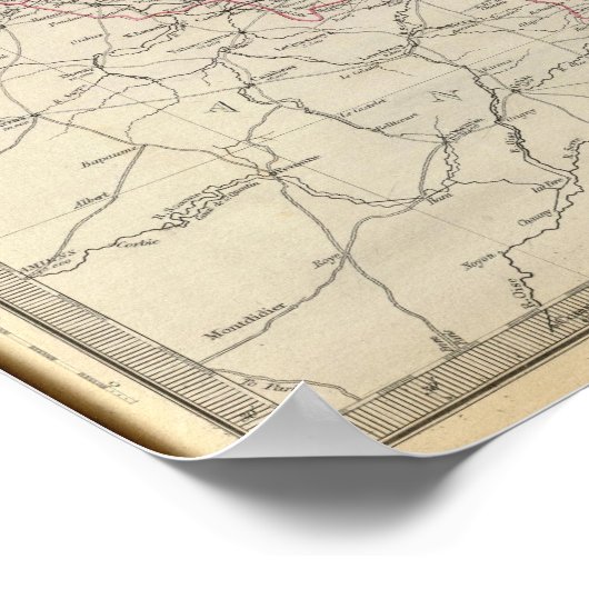 Nederland, België Poster (Hoek)