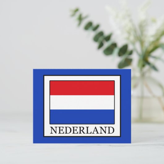 Nederland Briefkaart (Staand voorkant)