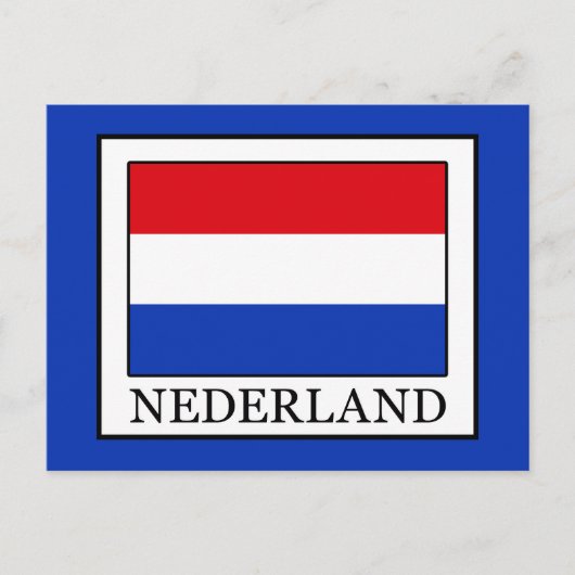 Nederland Briefkaart (Voorkant)