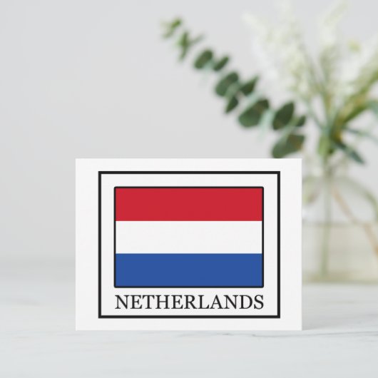 Nederland Briefkaart (Staand voorkant)