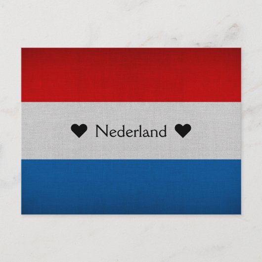 & Nederland Briefkaart (Voorkant)