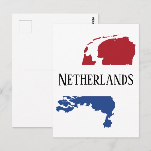 Nederland Briefkaart (Voorkant / Achterkant)