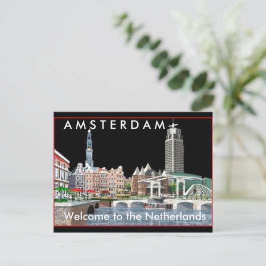 NEDERLAND BRIEFKAART (Staand voorkant)