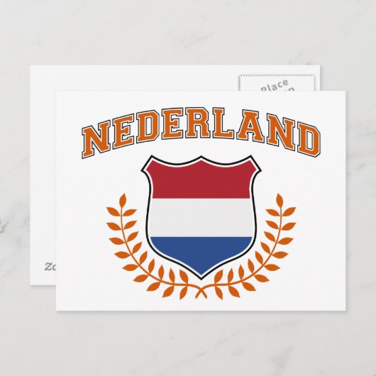 Nederland Briefkaart (Voorkant / Achterkant)