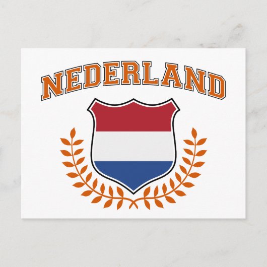 Nederland Briefkaart (Voorkant)