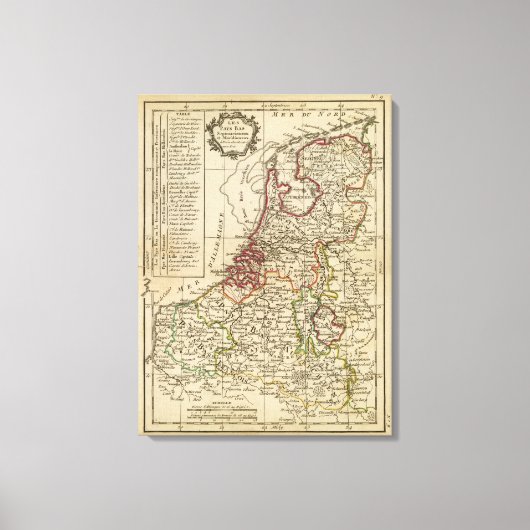 Nederland Canvas Afdruk (Voorkant)